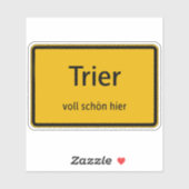 Trier Aufkleber Sticker Autoaufkleber シール (シート)