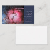 Trifid星雲、よりきたない16 -作成の柱 名刺 (正面/裏面)