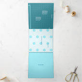 Trifold Letter Fold Announcement 三つ折り案内状 (内部)