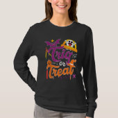 Trig  Joke Halloween Trick Or Treat  Math Teacher Tシャツ (正面)