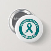 Trigeminal神経痛のボルトリボン 缶バッジ (正面&裏面)