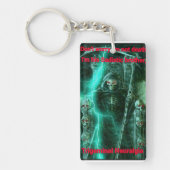 Trigeminal神経痛の認識度のキーホルダー キーホルダー (正面)