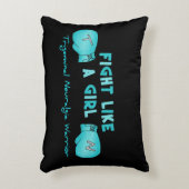 Trigeminal神経痛の認識度の枕 アクセントクッション (正面(垂直))