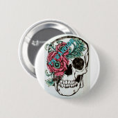 Trigeminal神経痛の認識度 缶バッジ (正面&裏面)