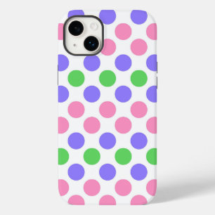 Trigenderプライドフラグの色の水玉模様 Case-Mate iPhone 14 Plusケース