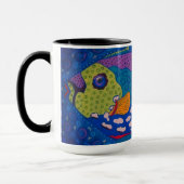 Trigger Fish Mug マグカップ (左)