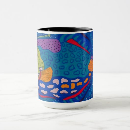 Trigger Fish Mug マグカップ (中央)