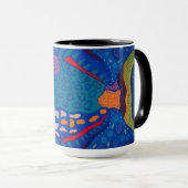 Trigger Fish Mug マグカップ (正面右)