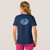 Triggerfish at coral reef - Photographic Design |  Tシャツ (裏面フル)