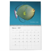 Triggerfishes Wall Calendar by J.W. Fathree. カレンダー (2月 2027)