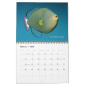 Triggerfishes Wall Calendar by J.W. Fathree. カレンダー (2月 2026)
