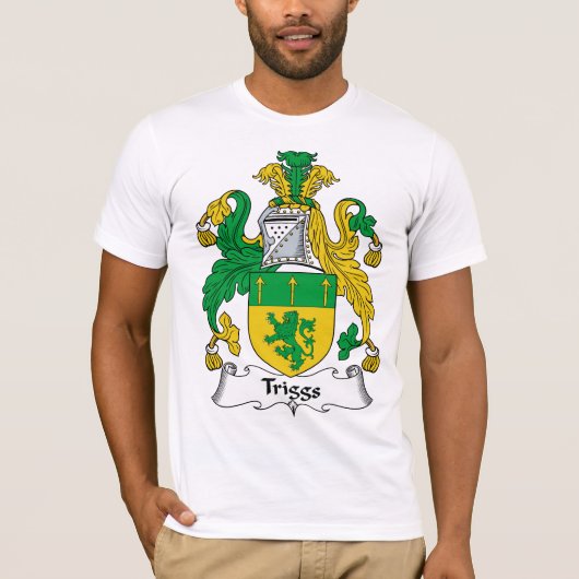 Triggsの家紋 Tシャツ (正面)