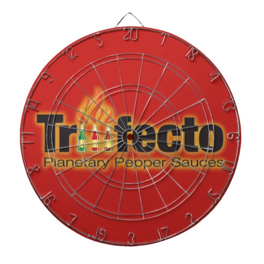 Triiifectoの投げ矢板 ダーツボード (正面)
