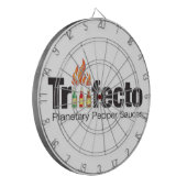 Triiifectoの投げ矢板 ダーツボード (正面左)