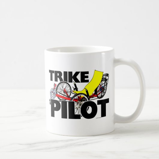 Trikeのパイロット コーヒーマグカップ (右)