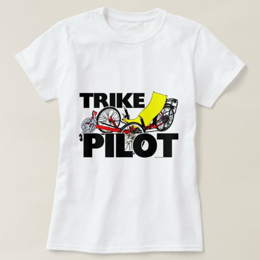 Trikeのパイロット Tシャツ (デザイン正面)