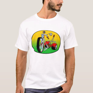 trikeの三輪車はチョッパー容器のキャデラックの売春の手引きをしました tシャツ