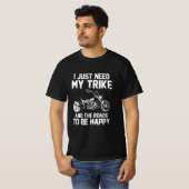 trike rider trike trikes triker motorcycle gifts tシャツ (正面フル)