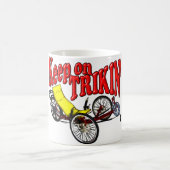 Trikinで保って下さい コーヒーマグカップ (中央)