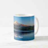 trillium湖からの山のフード コーヒーマグカップ (正面右)