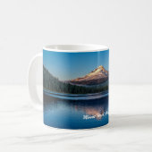 trillium湖からの山のフード コーヒーマグカップ (正面左)