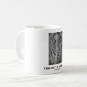 Trilobiteだれでもか。 (化石化されたTrilobite) コーヒーマグカップ (正面左)