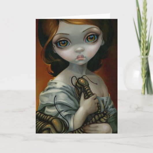 "Trilobites"の挨拶状 カード (正面)