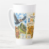 TRILOGIA ANDINA PARA NIÑOS カフェラテマグ (左アングル)