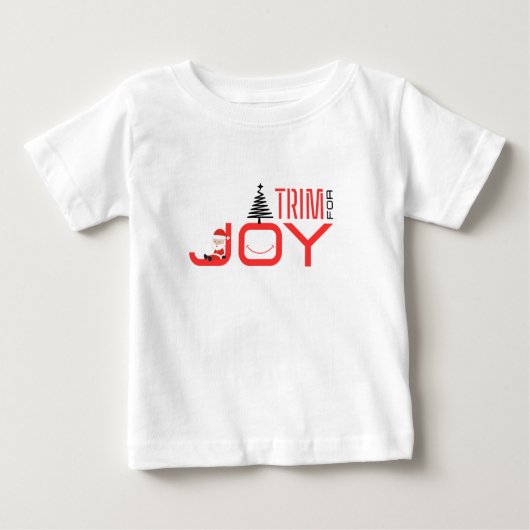 Trim for Joy ベビーTシャツ (正面)