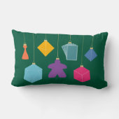 Trim the Tree with Board Games Lumbar Pillow ランバークッション (裏面)