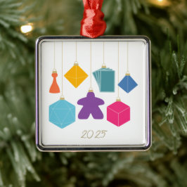 Trim the Tree with Board Games Premium Ornament メタルオーナメント