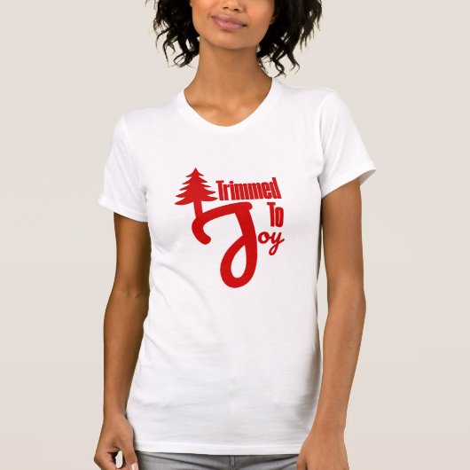 Trimmed to Joy Tシャツ (正面)