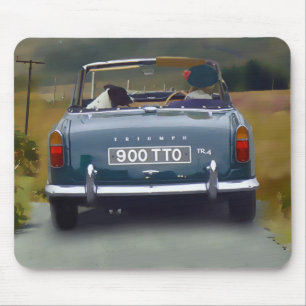 Trimph TR 4マウスマット マウスパッド