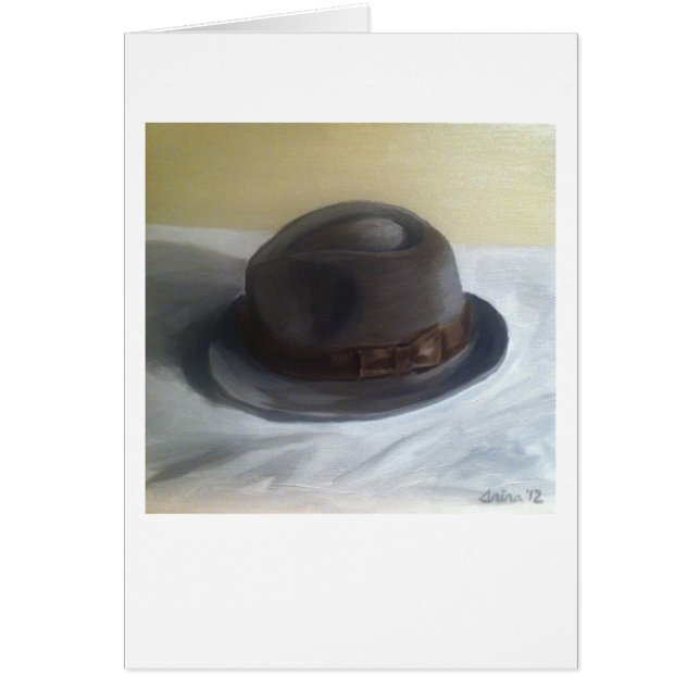 Trinaの食事による"ディック帽子"の (正面)