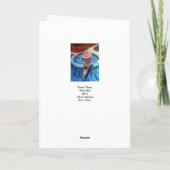 Trinaの食事による"プール#2" カード (裏面)