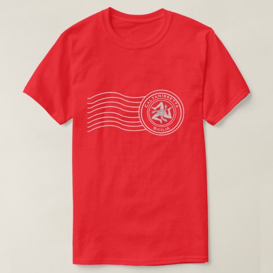 Trinacriaのシシリアの消印あなたの文字 Tシャツ