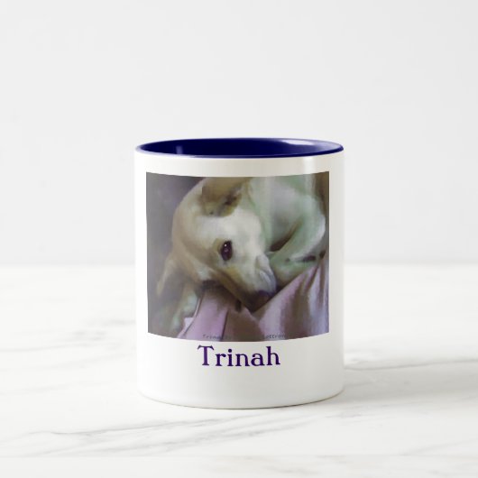 Trinah ツートーンマグカップ (中央)