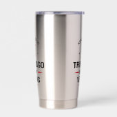 Trinbago in My Veins | Trini Pride 保温保冷タンブラー (左面)