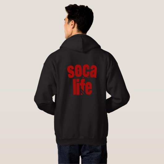Trini Area Code Hoodie 868 パーカ (裏面フル)
