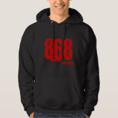 Trini Area Code Hoodie 868 パーカ (正面)