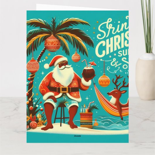 Trini Christmas Card  カード (裏面)