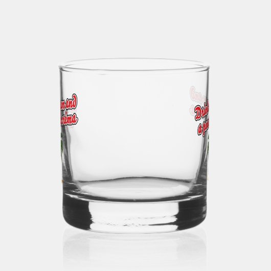 Trini Christmas Cocktail Glass ウイスキーグラス (右)