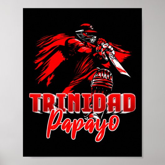 Trinidad And Togo Cricket T20 - Papayo  ポスター (正面)