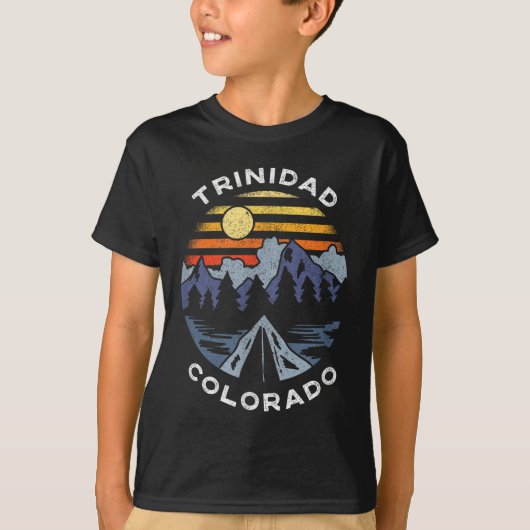 Trinidad Colorado Mountains Vacation Camping Souve Tシャツ (正面)
