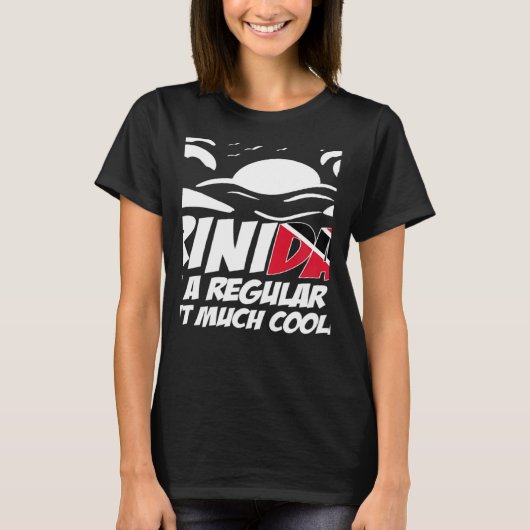 Trinidad Dad Tobago Trinidad Flag Trinidadian Coun Tシャツ (正面)