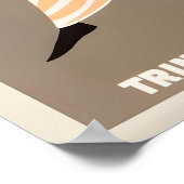 Trinidad Tobago Vintage Travel Poster Print ポスター (角)