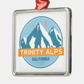 Trinity Alps California メタルオーナメント (左)