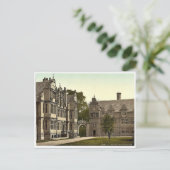 Trinity College, Oxford, Learn Photochrom ポストカード (スタンド正面)