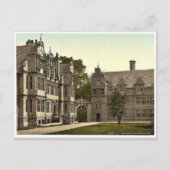 Trinity College, Oxford, Learn Photochrom ポストカード (正面)