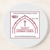 Trinity Lutheran Coaster コースター (正面)